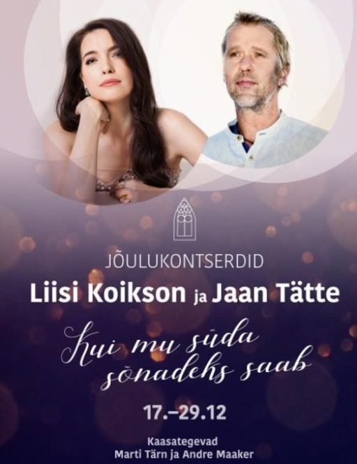 Liisi Koiksoni ja Jaan Tätte kontsert „Kui mu süda sõnadeks saab“