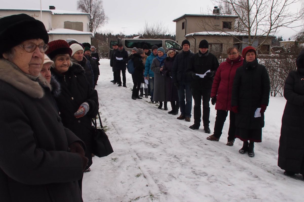 Õp Valter Pauckeri mälestusteenistus