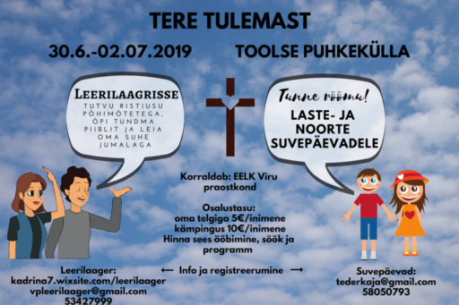 Leerilaager ja Laste ja noorte suvepäevad