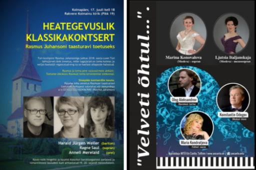 Suvel kirikus toimuvad kontserdid