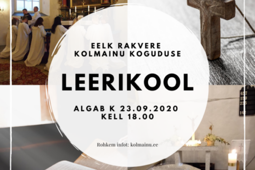 Leerikool algab 23.09.
