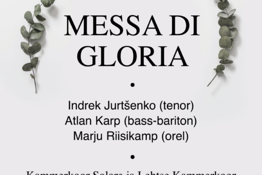 Pühapäeval kõlab kirikus Giacomo Puccini “Messa di Gloria”