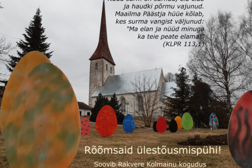 Rõõmsaid ülestõusmispühi!