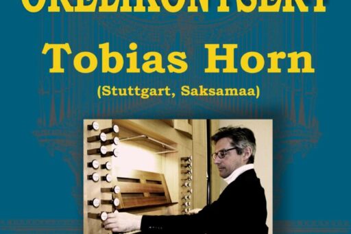 Orelikontsert 18.august 16.00 Organist Tobias Horn