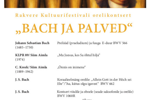 Kirikukontsert Bach ja palved