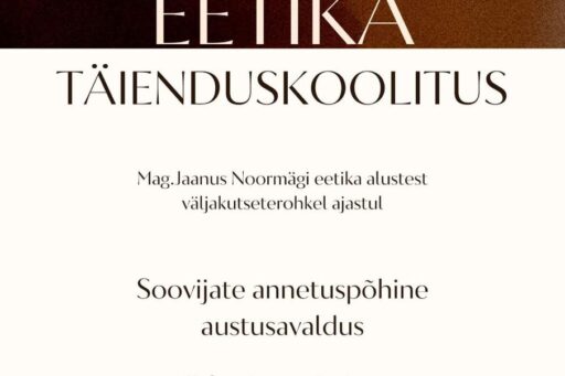 Eetikateemaline koolitus