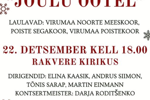 Virumaa poistekoori jõulukontsert