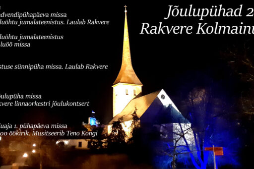 Jõulupühad Rakvere Kolmainu kirikus