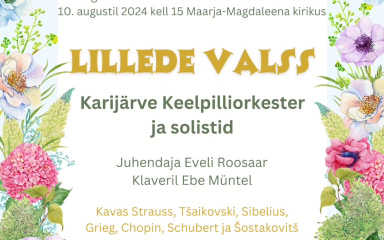 Karijärve keelpilliorkestri kontsert