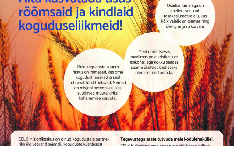 Misjonikeskus kutsub toetama