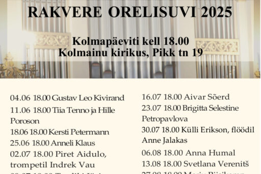 Rakvere orelisuvi 2025