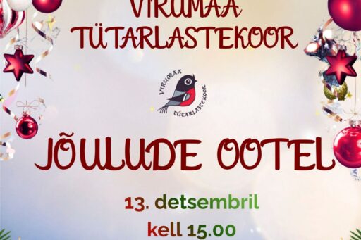 Virumaa tütarlastekoor toob jõulud lähemale