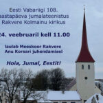 Eesti Vabariigi 108. aastapäeva jumalateenistus algab kell 11.00